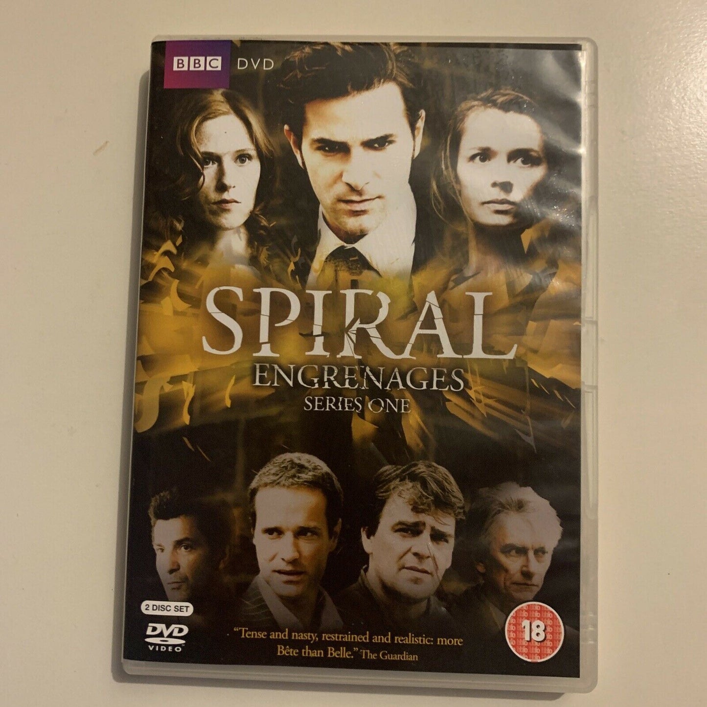 SPIRAL Engrenages Series One (DVD, 2008, 2-Disc) Caroline Proust Region 2