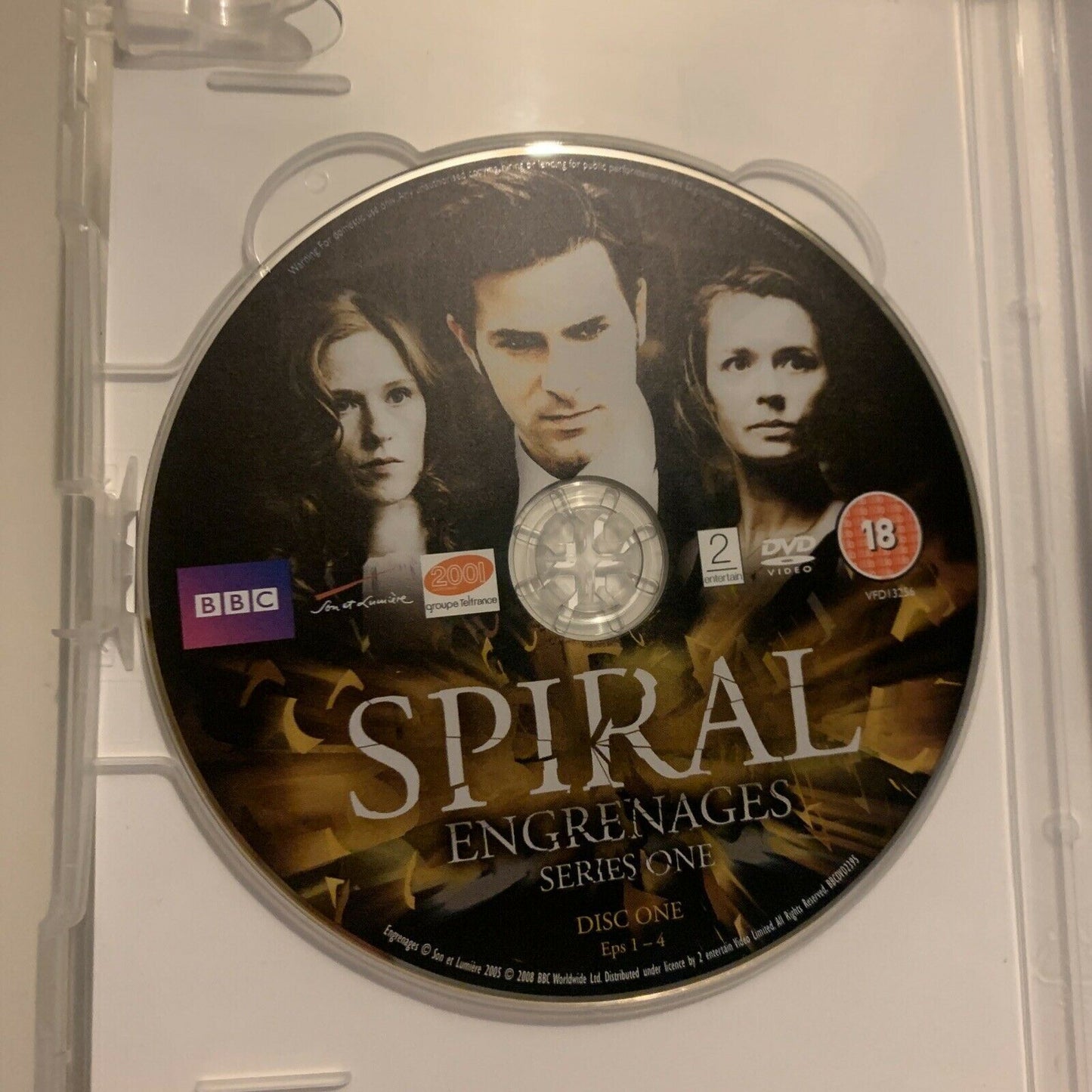 SPIRAL Engrenages Series One (DVD, 2008, 2-Disc) Caroline Proust Region 2