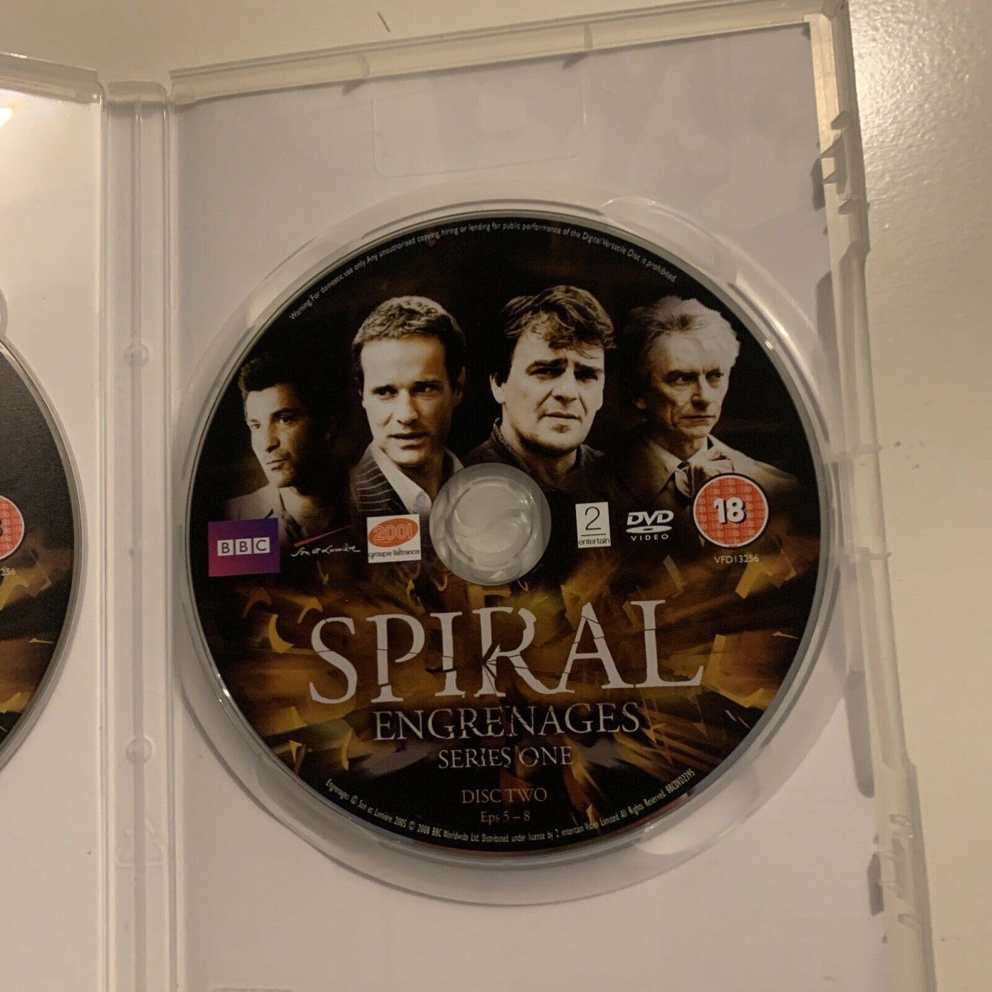 SPIRAL Engrenages Series One (DVD, 2008, 2-Disc) Caroline Proust Region 2