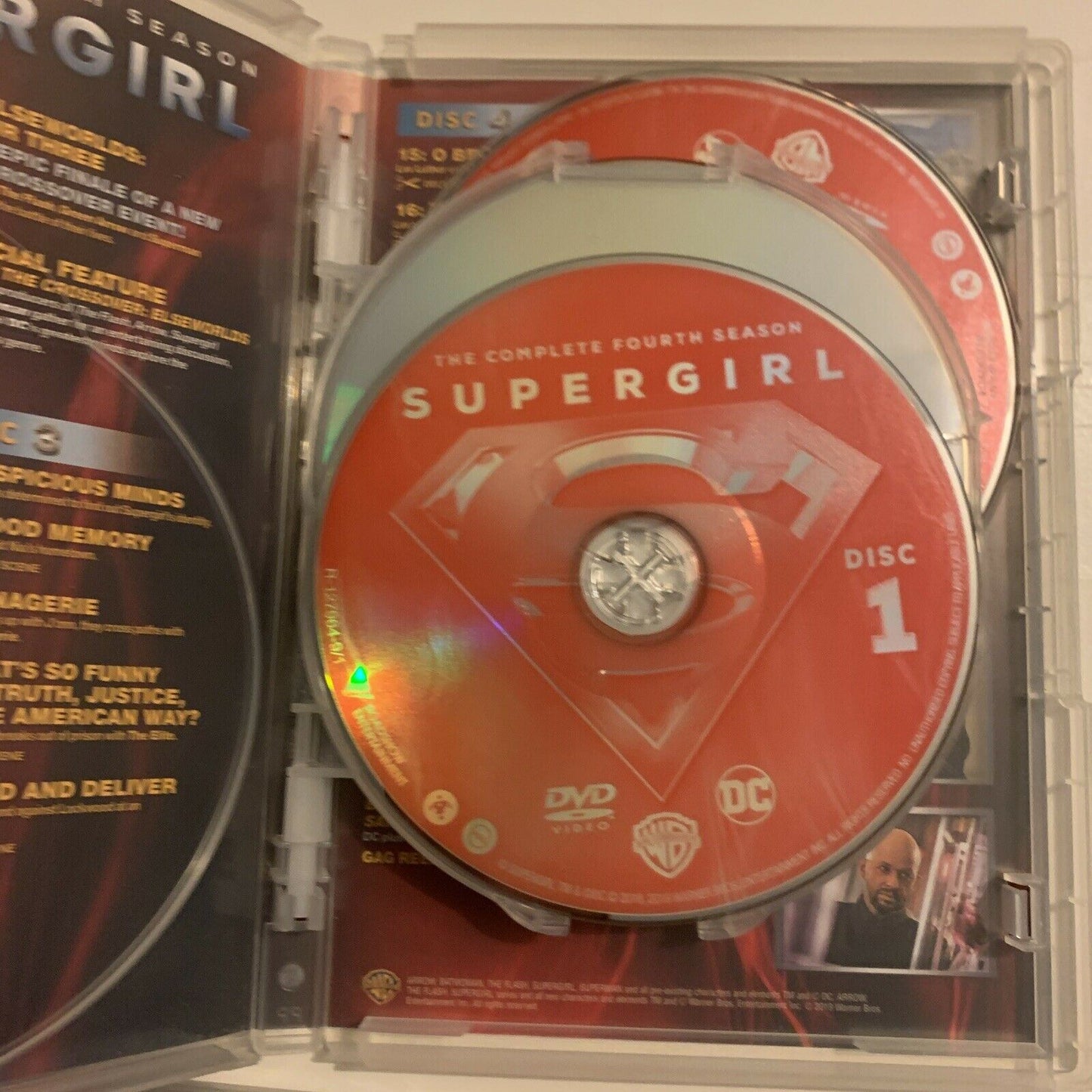 Supergirl : Complete Season 1,2,3,4 (DVD, 2019, 20-Disc) Region 4&2