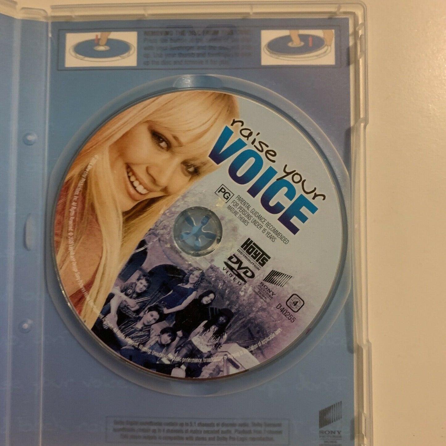 Raise Your Voice (DVD, 2004) Hillary Duff. Region 4