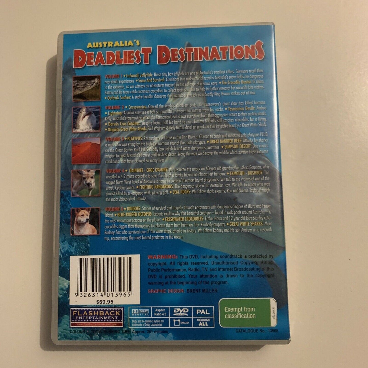 Australia's Deadliest Destinations - Five DVD Box Set (DVD) All Regions