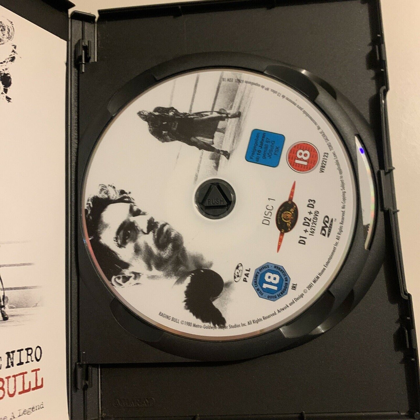 Raging Bull - Special Edition (DVD, 1980, 2-Disc) Robert De Niro Region 2