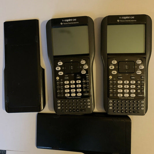 2x Ti-nspire Cas Calculator **Parts Or Repair Only** - No Battery & Lid*
