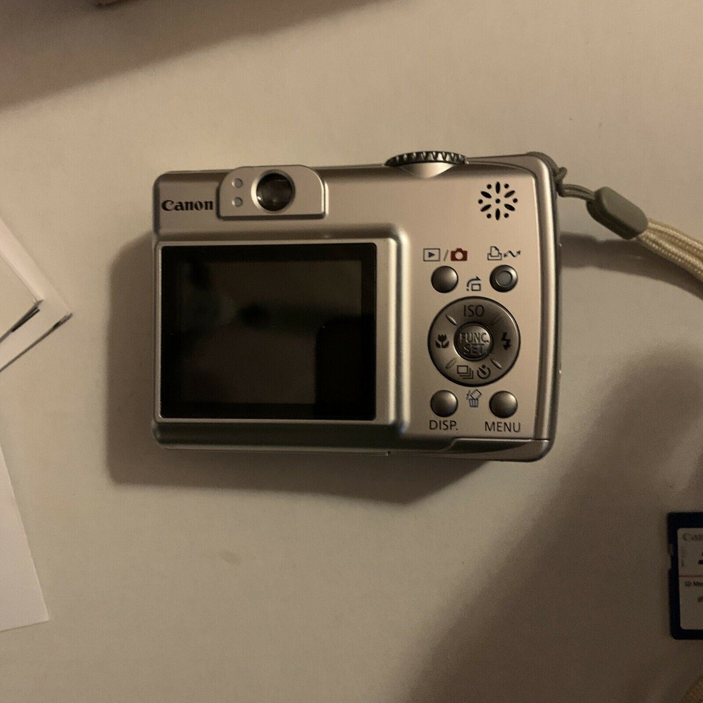 Canon PowerShot A550 Digital Camera 7.1MP With Carrying Case & SD Memory