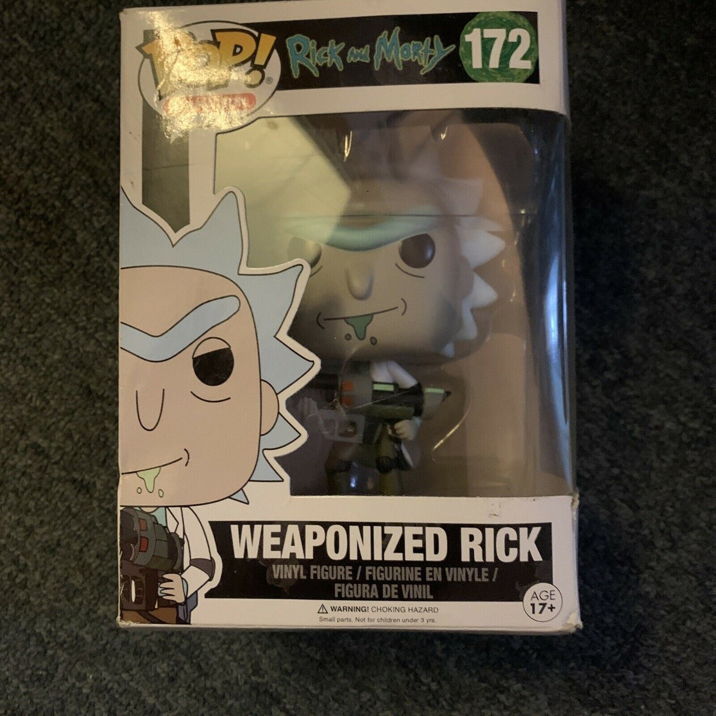 Rick And Morty - Weaponized Rick #172 - Funko Pop Vinyl