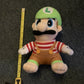 Luigi Mario Party Plush Toy 2003 Nintendo Hudson Soft Japan 23cm Tall