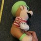 Luigi Mario Party Plush Toy 2003 Nintendo Hudson Soft Japan 23cm Tall