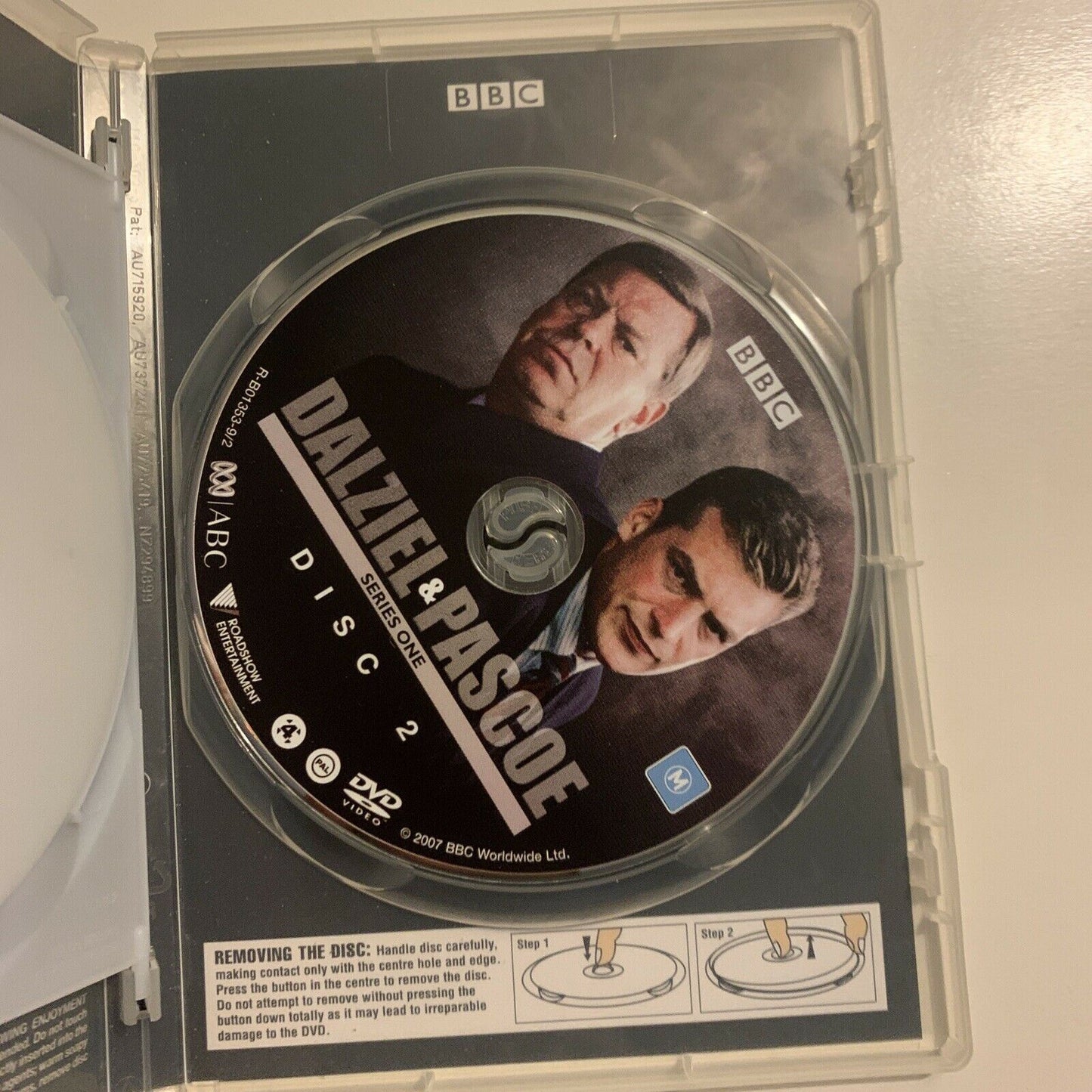 Dalziel & Pascoe : Series 1 (DVD, 1996, 2-Disc)  Colin Buchanan Region 4&2