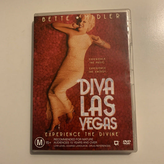 Bette Midler - Diva Las Vegas (DVD, 1997) Region 4&2