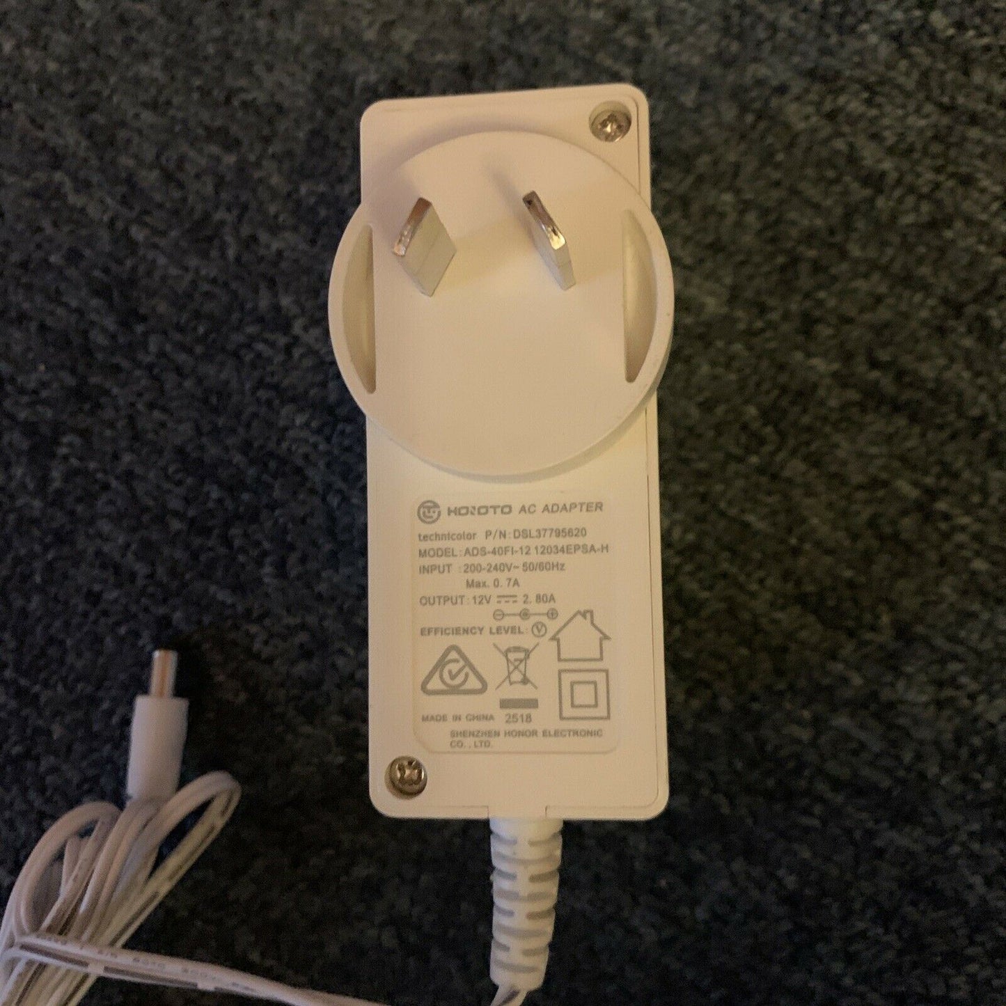 Hoioto AC Adapter ADS-40FI-12 Input: 200-240V Output: 12V 2.80A