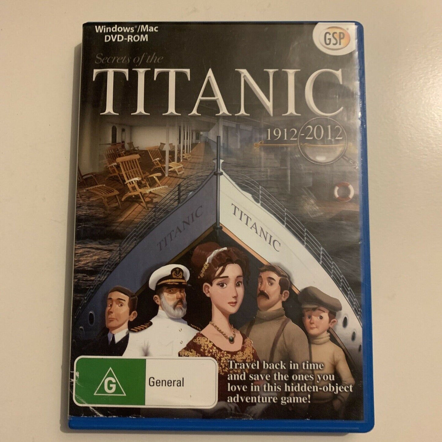 Secrets of the Titanic 1912-2012 PC/Mac DVD-ROM Hidden Object Game