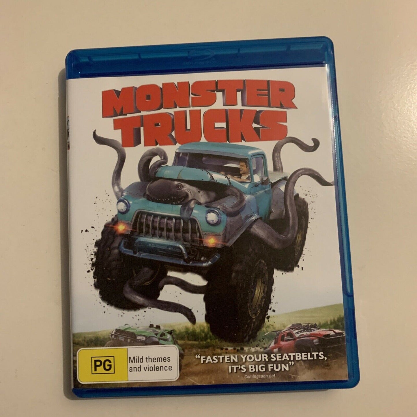 Monster Trucks (Bluray, 2016) Jane Levy, Lucas Till, Thomas Lennon