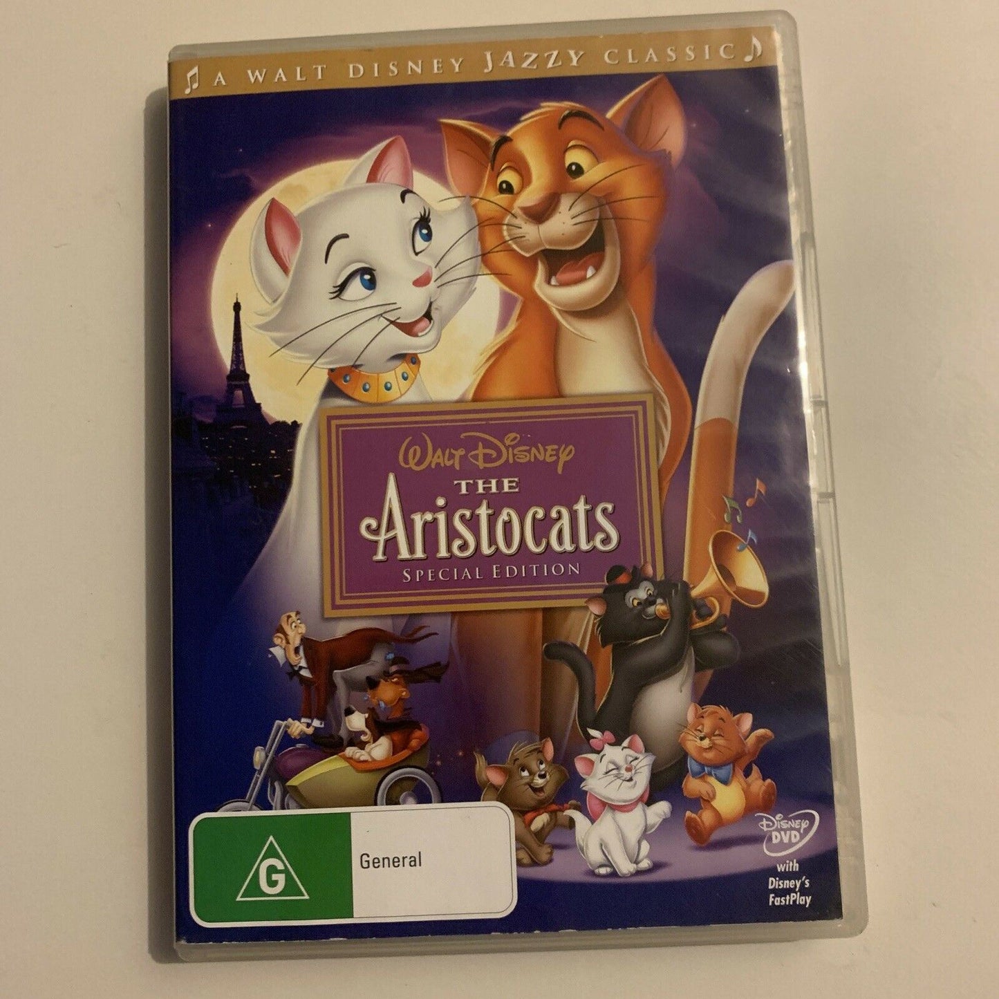 The Aristocats - Special Edition - 2 PC Mini Games (DVD, 1971) Region 4&2