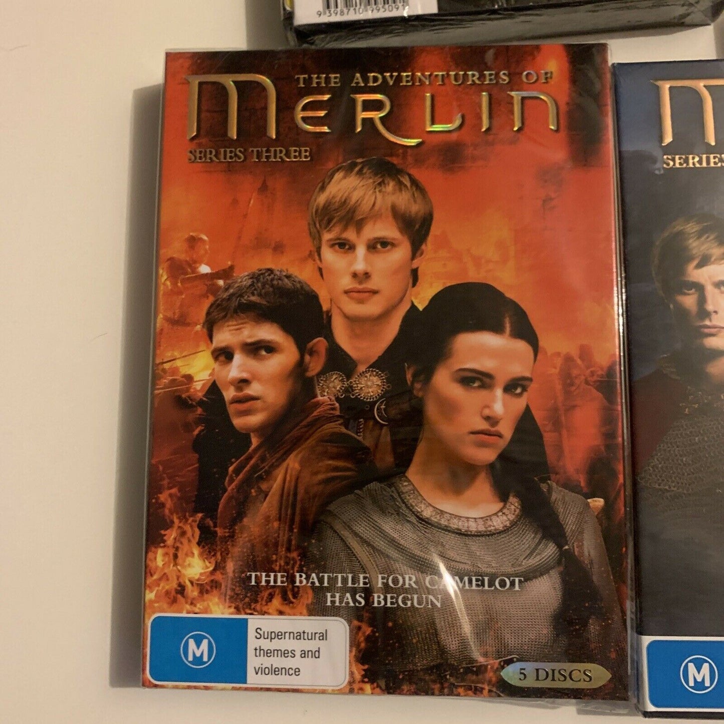 *New* The Adventures Of Merlin : Complete Series 1,2,3,4,5 (DVD, 2013, 23-Disc)