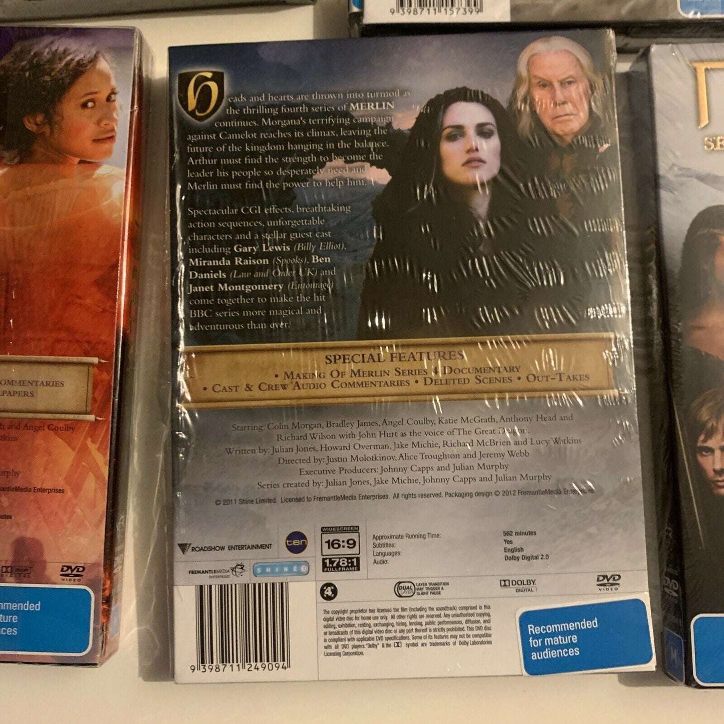 *New* The Adventures Of Merlin : Complete Series 1,2,3,4,5 (DVD, 2013, 23-Disc)