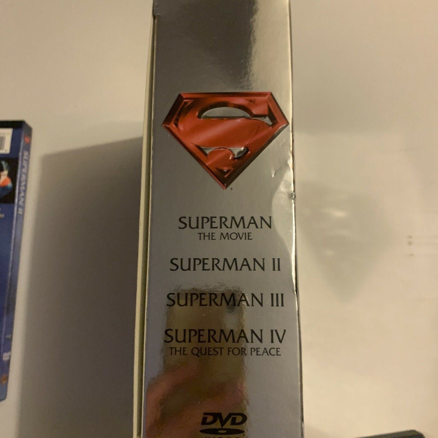 The Complete Superman Collection (DVD, 1987, 4-Disc) Christopher Reeve Region 1