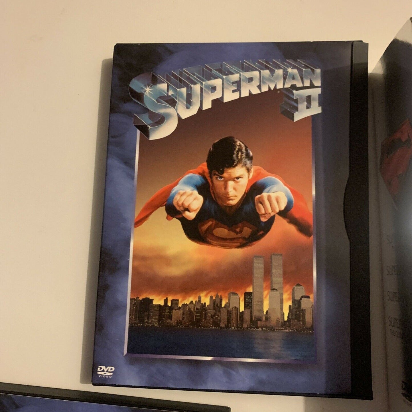 The Complete Superman Collection (DVD, 1987, 4-Disc) Christopher Reeve Region 1