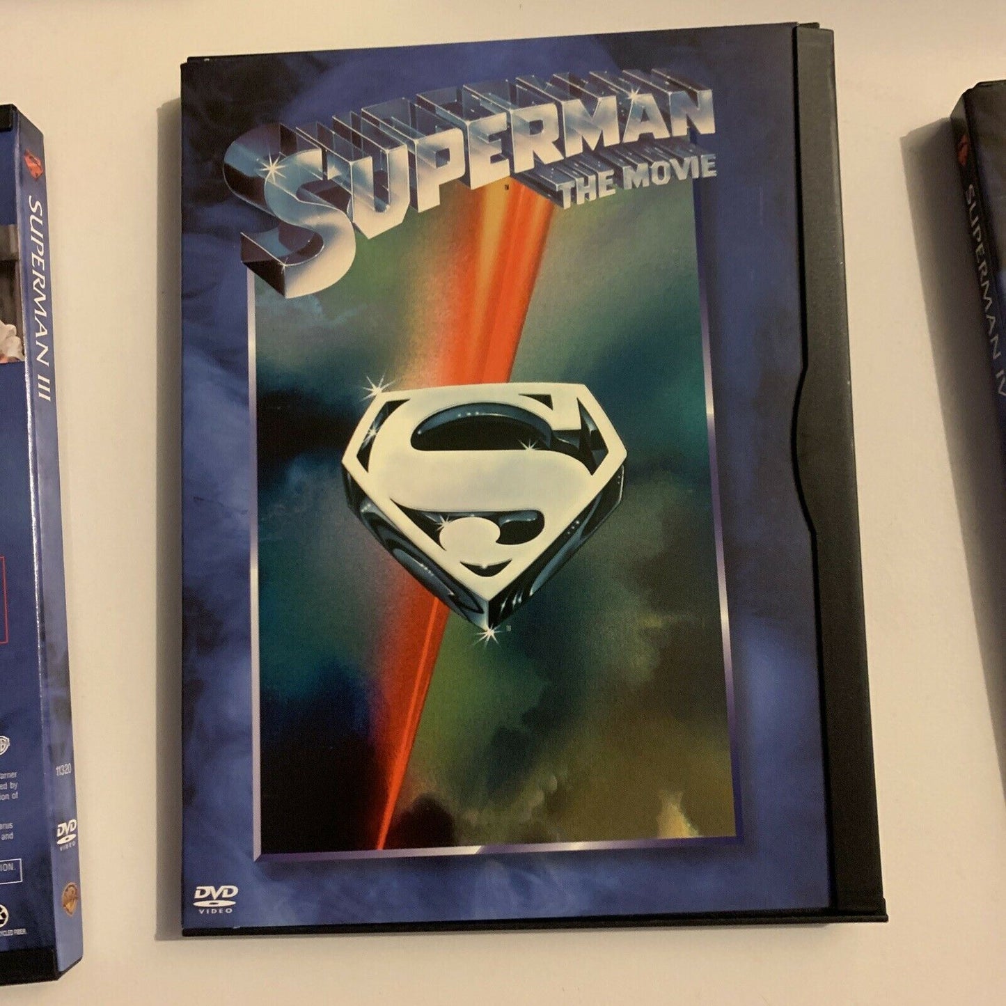 The Complete Superman Collection (DVD, 1987, 4-Disc) Christopher Reeve Region 1