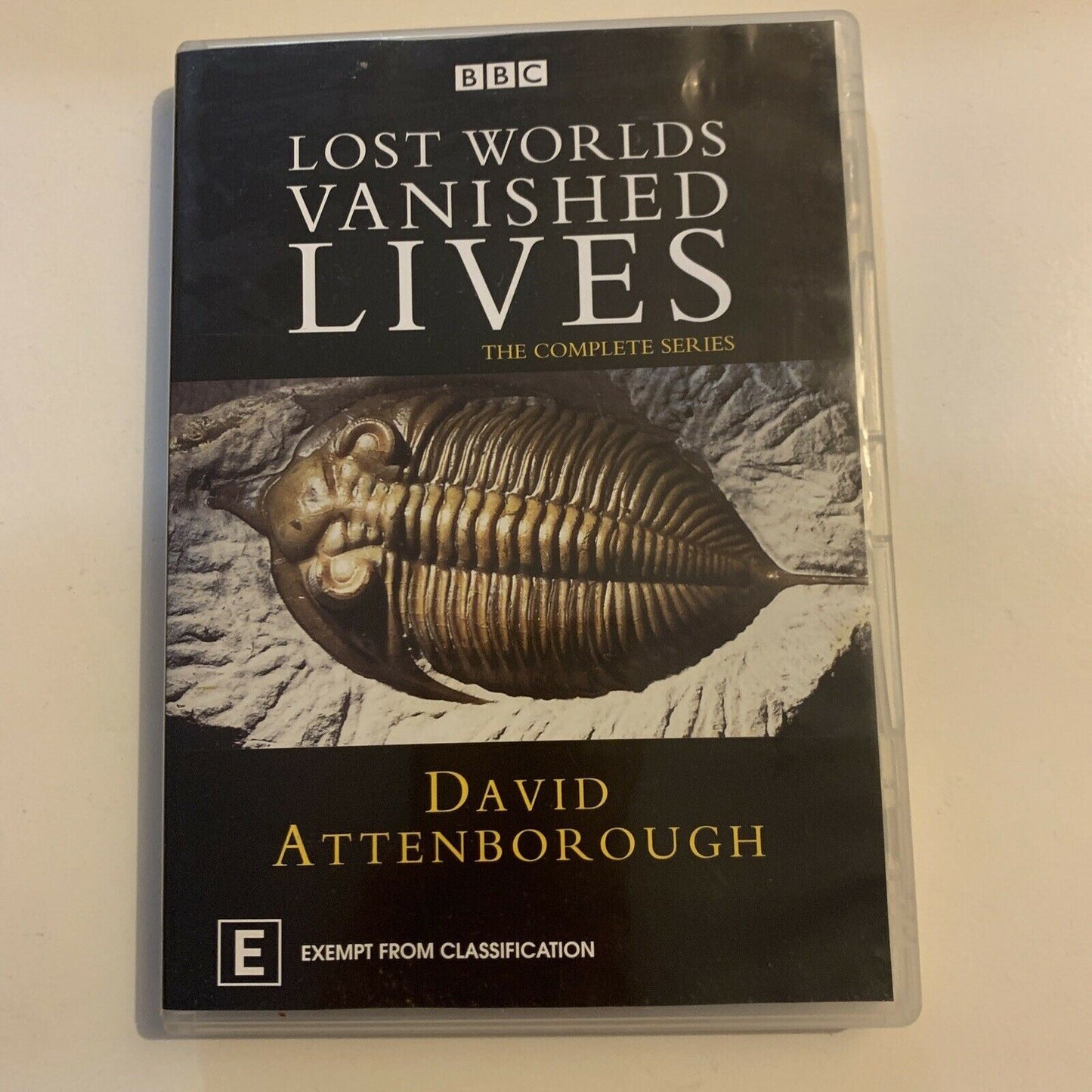 David Attenborough: Lost Worlds Vanished Lives - The Complete Series (DVD, 1989)