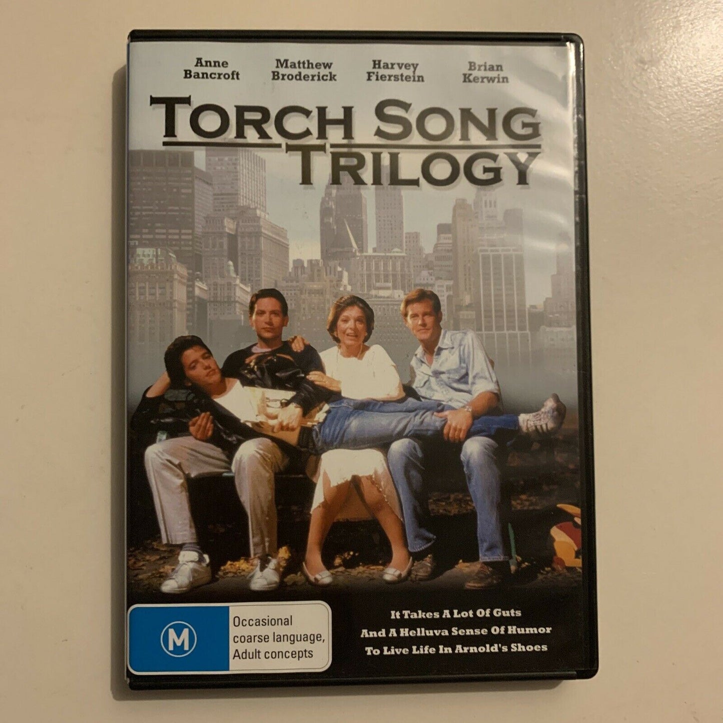 Torch Song Trilogy (DVD, 1988) Anne Bancroft, Matthew Broderick Region 4