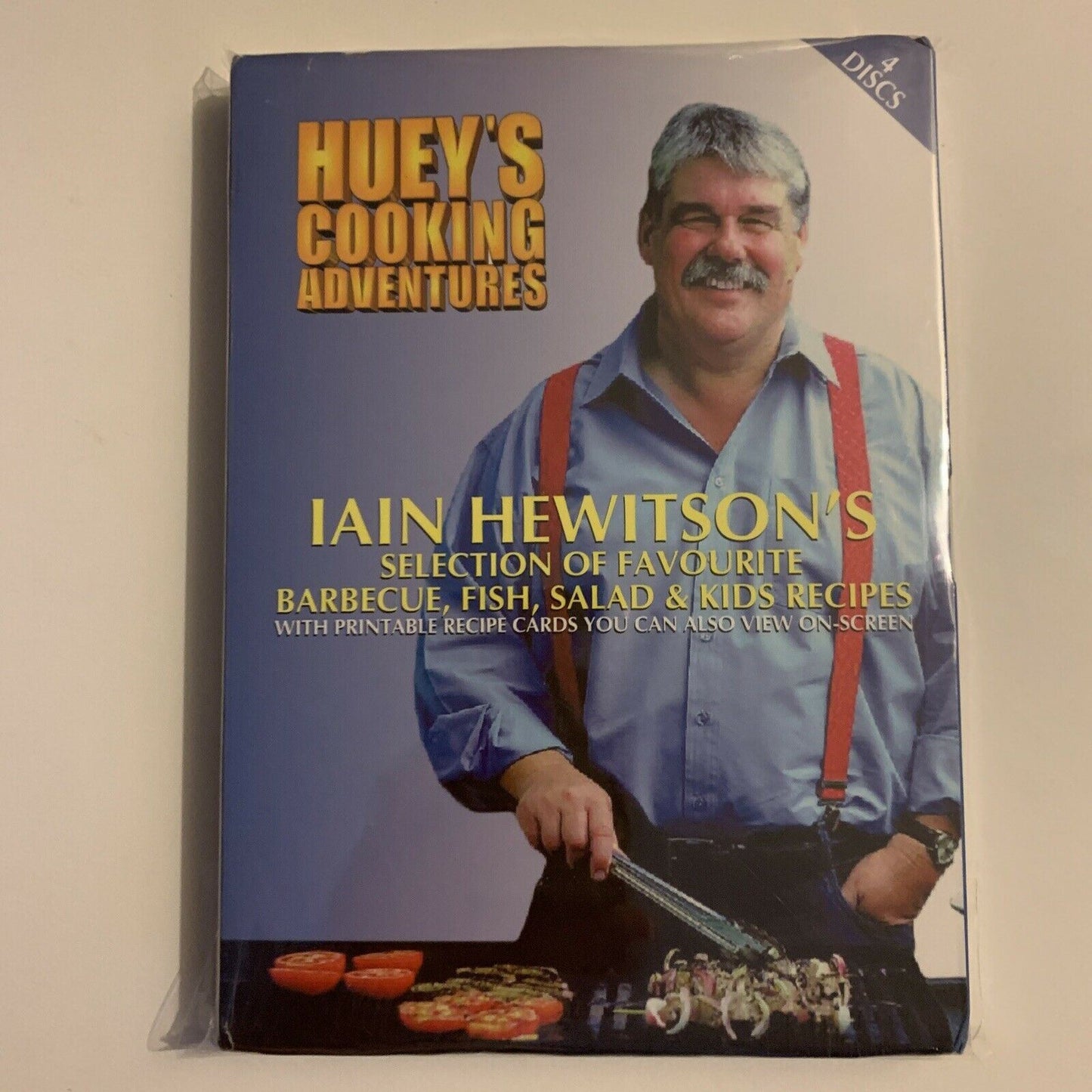 *New Sealed* Huey's Cooking Adventures (DVD, 2010, 4-Disc) All Regions