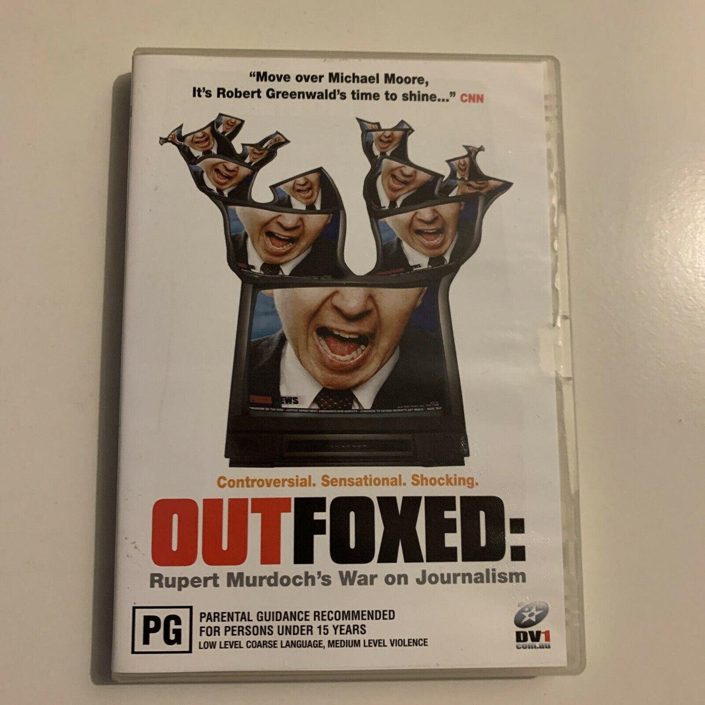 Outfoxed - Rupert Murdoch's War On Journalism (DVD, 2004) Region 4