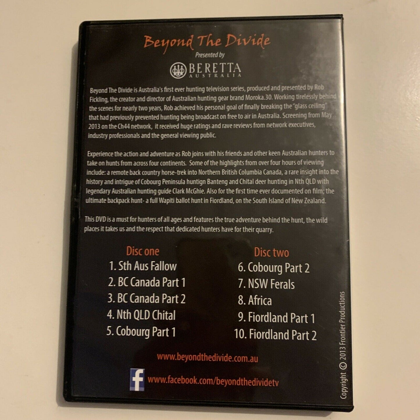 Beyond The Divide - Adventure Hunting TV - Series 1 (DVD, 2013, 2-Disc)