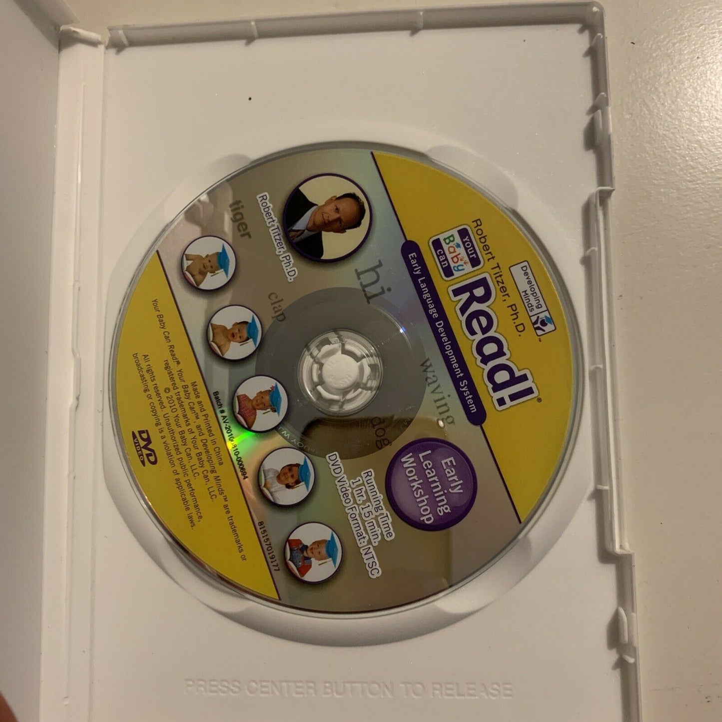 Dr Robert Titzer: Your Baby Can Read Early Learning Workshop DVD - Parent DVD