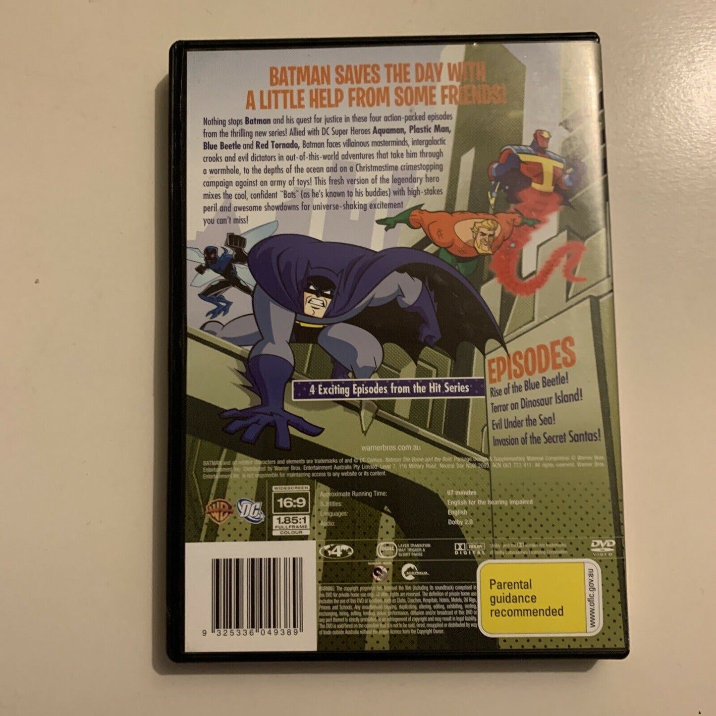 Batman - The Brave And The Bold : Volume 1 (DVD, 2008) Region 4&2