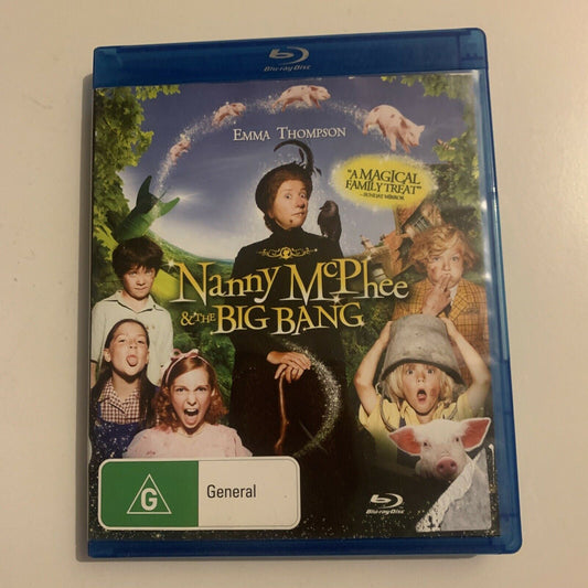Nanny Mcphee And The Big Bang (Blu-ray, 2010) Emma Thompson All Regions