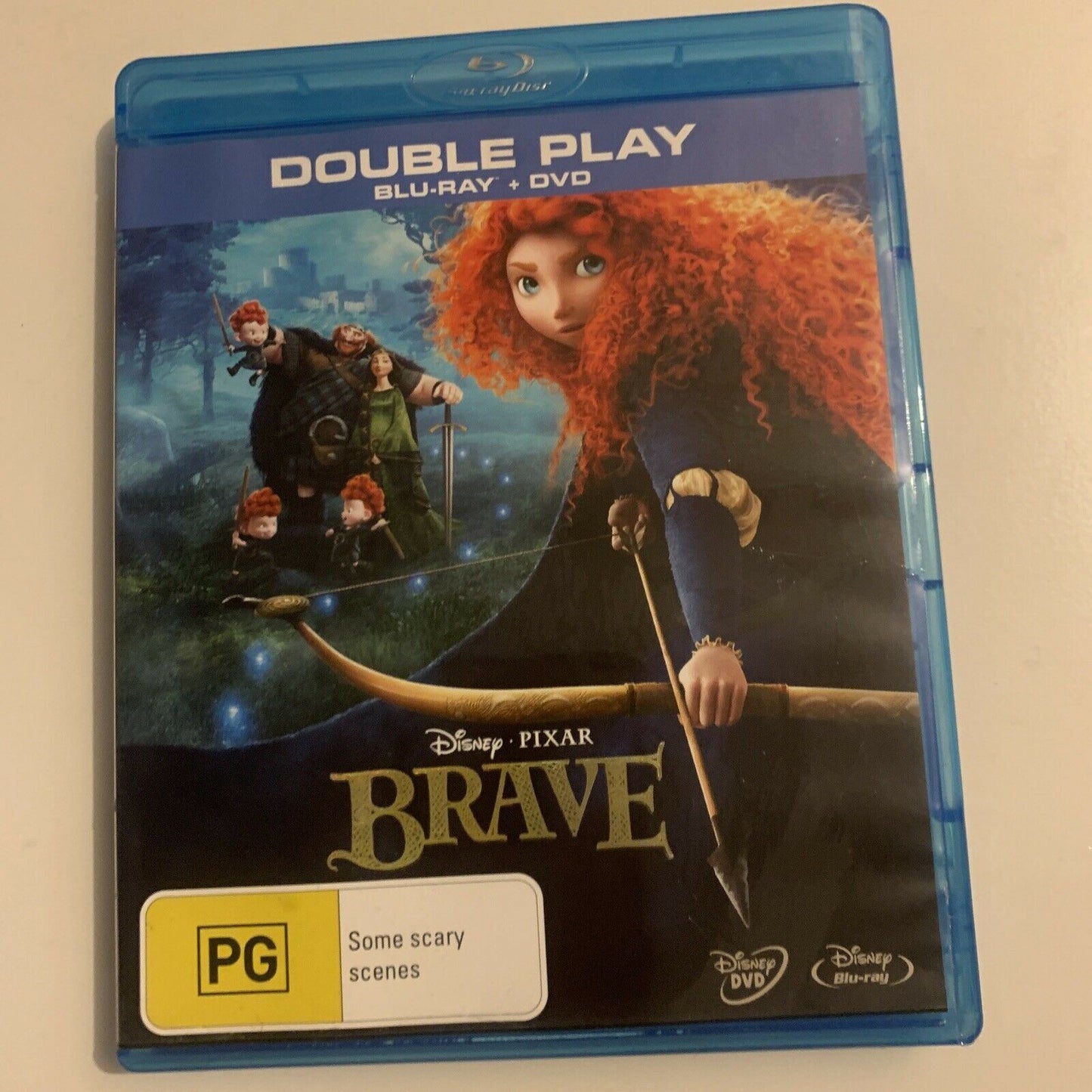 Brave (Bluray + DVD, 2012, 2-Disc) Emma Thompson, Billy Connolly,