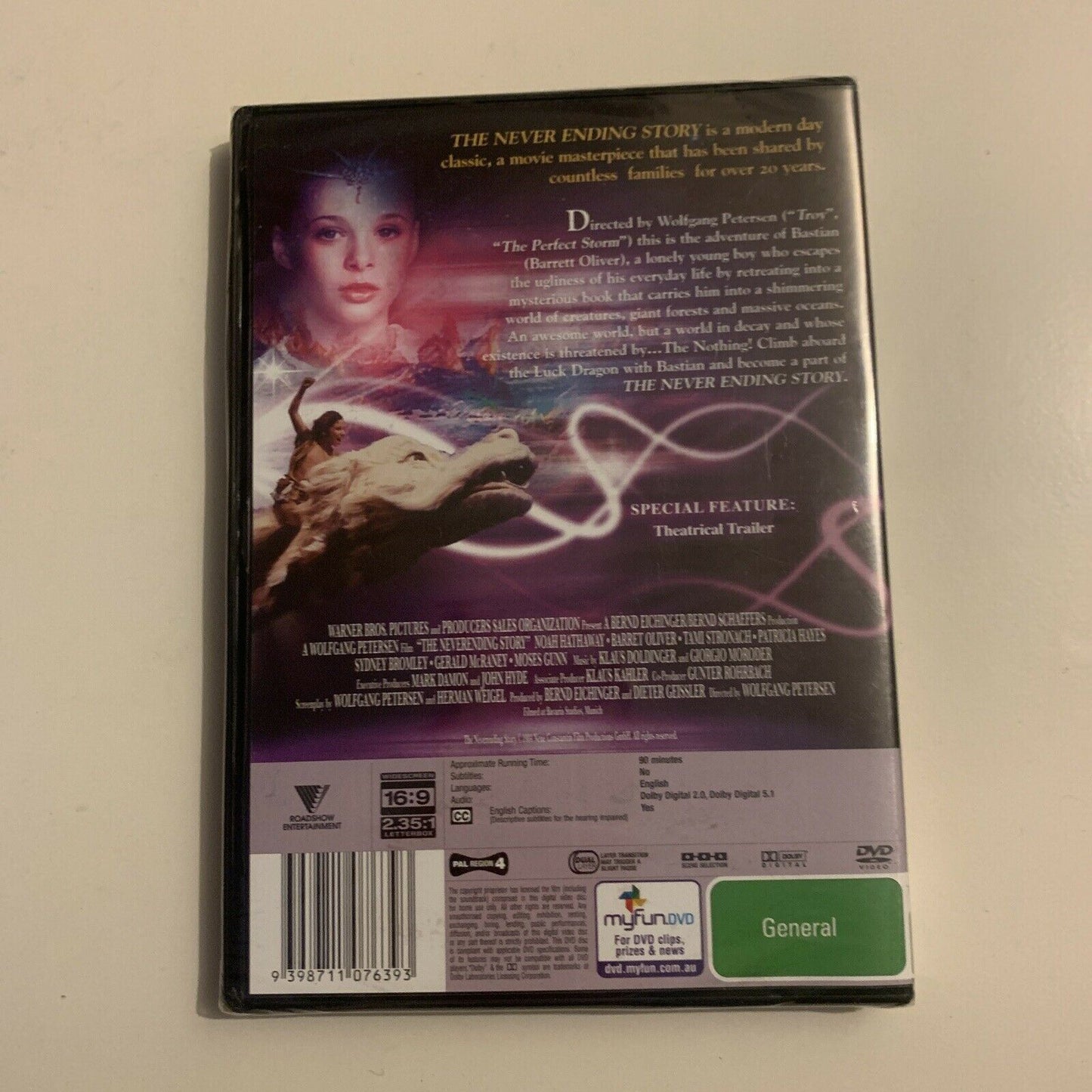 *New Sealed* The Never Ending Story (DVD, 1984) Region 4