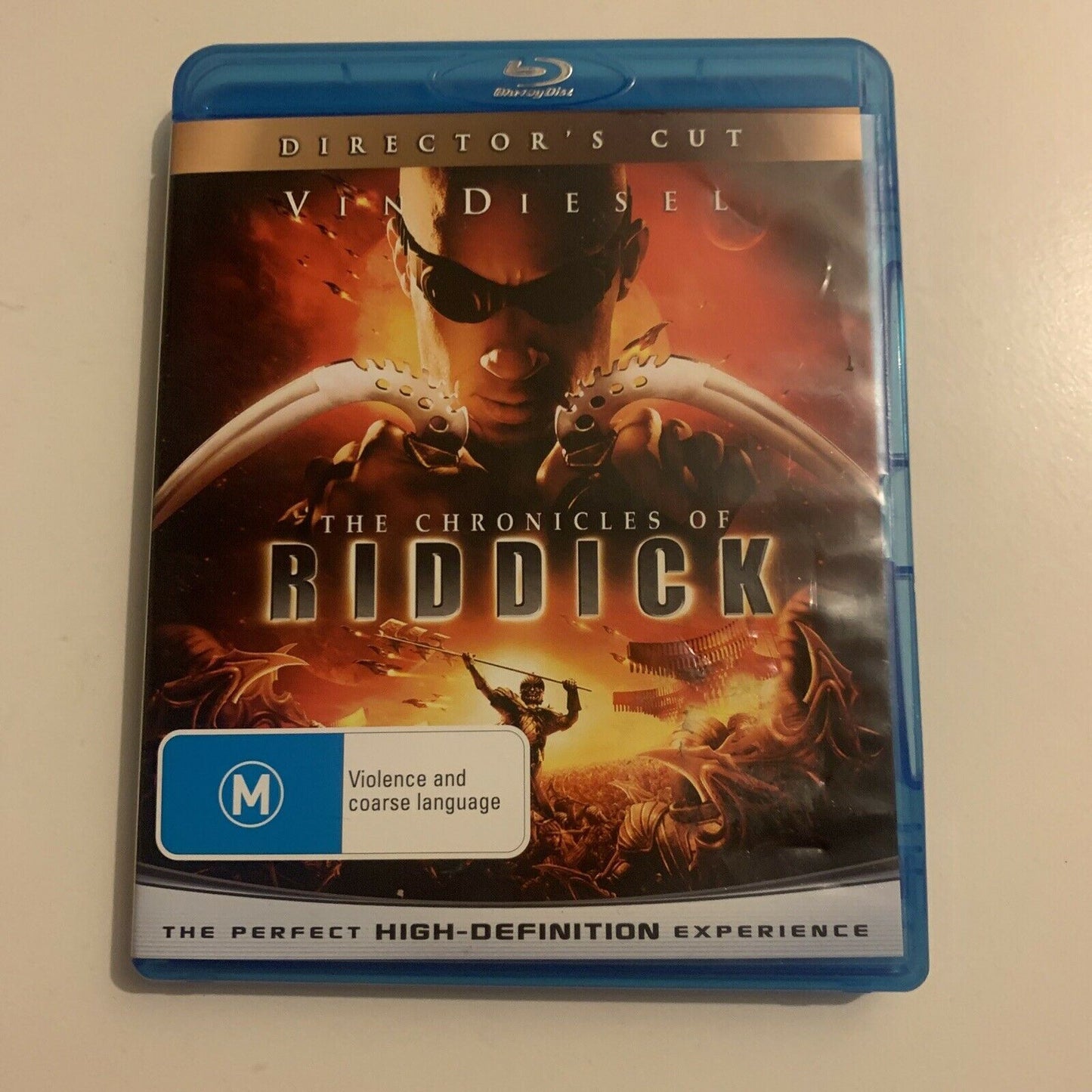 Chronicles Of Riddick - Director's Cut (Blu-ray, 2004) Vin Diesel