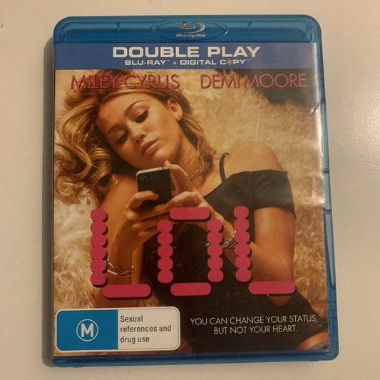LOL (Blu-ray, 2012, 2-Disc Set) Miley Cyrus, Demi Moore. Region B