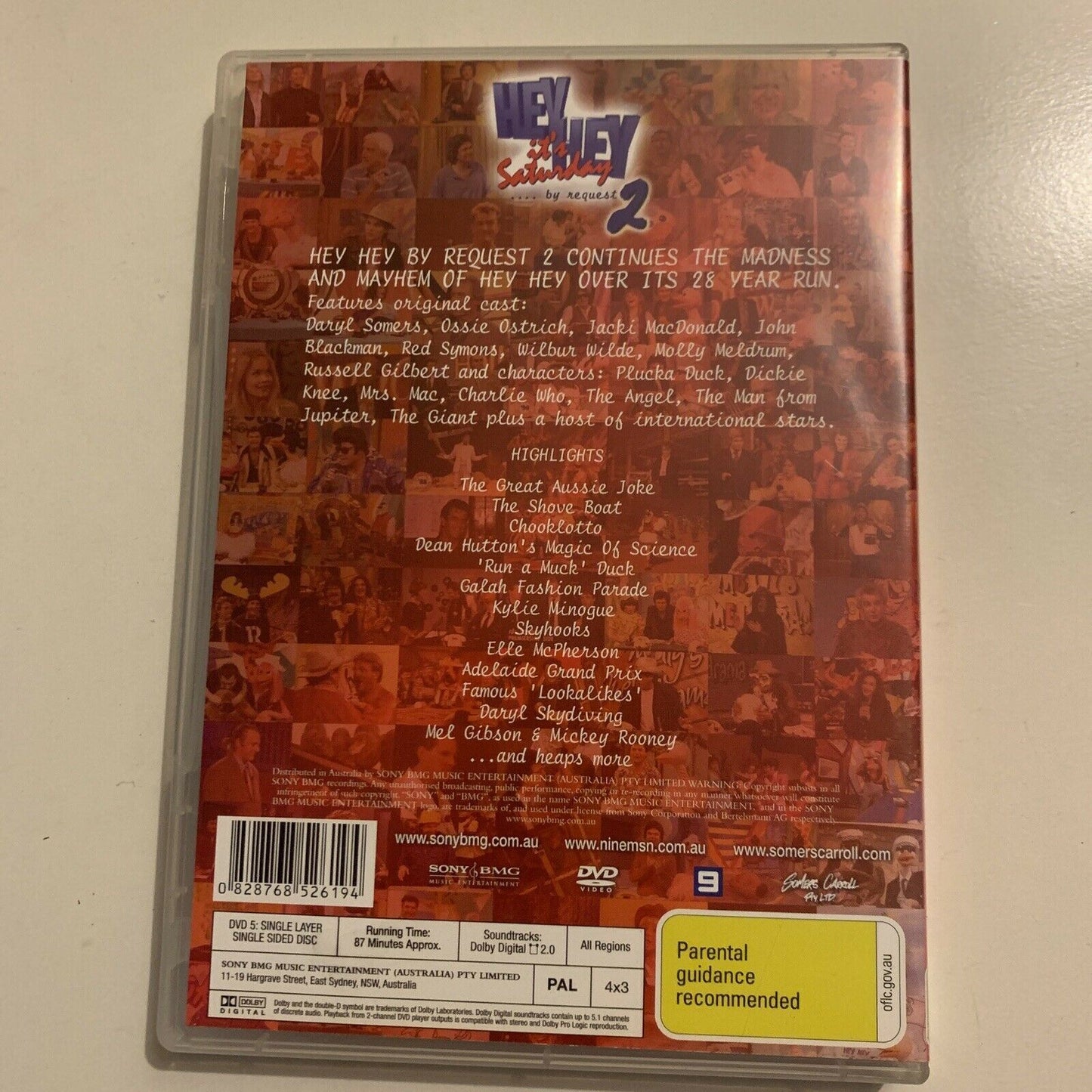 Hey Hey It's Saturday - By Request : Vol 2 (DVD, 2006) All Regions