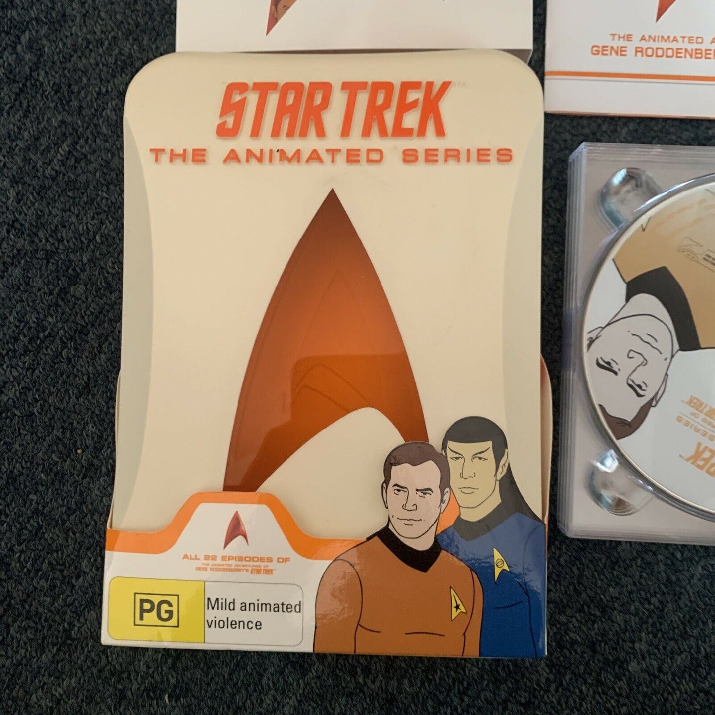 Star Trek - The Animated Series (DVD, 1974) Region 4&2