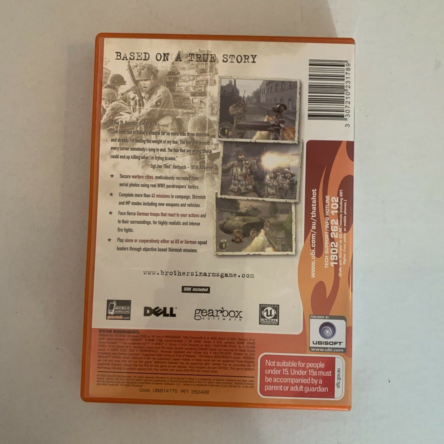 Brothers In Arms Earned In Blood PC DVD-ROM Game