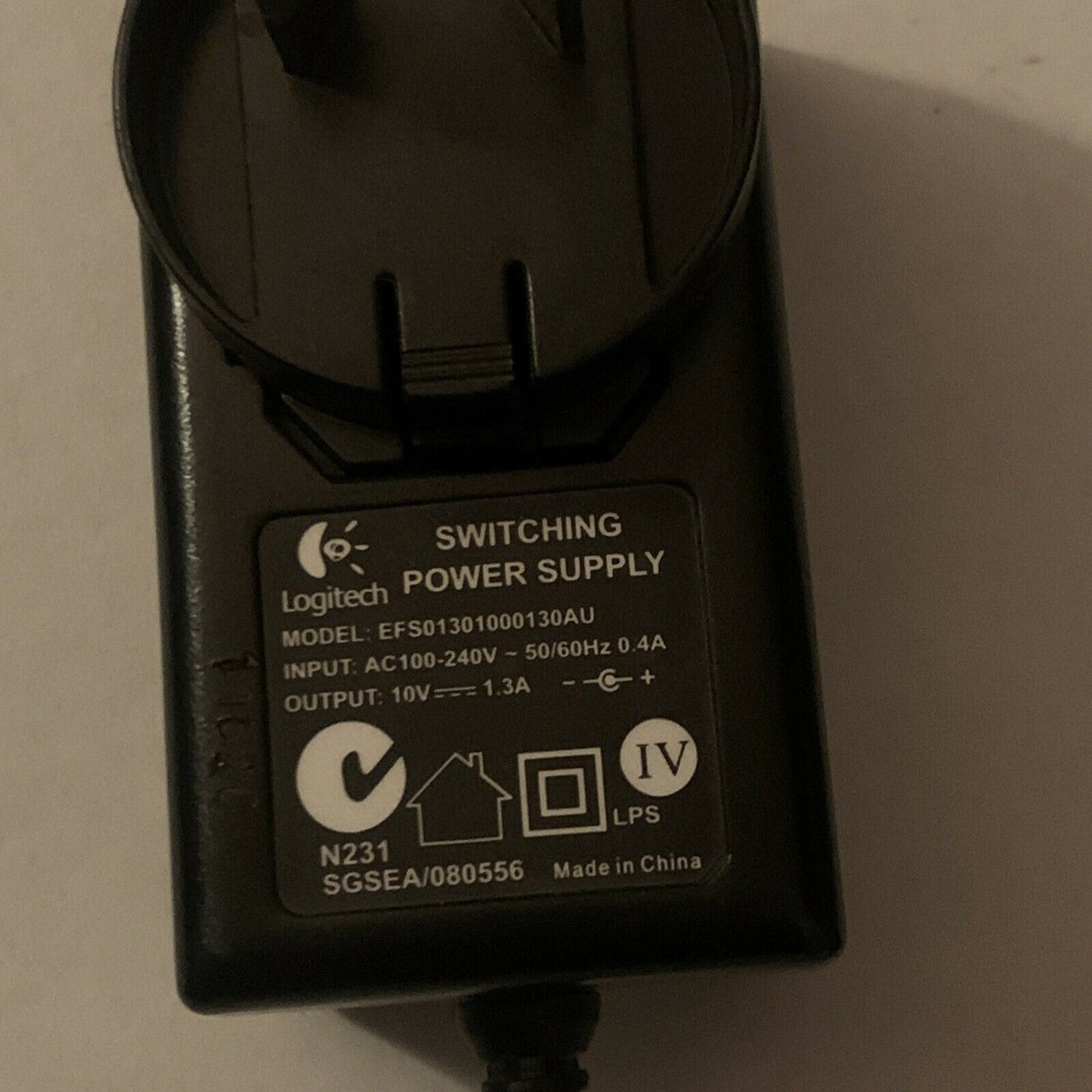 Genuine Logitech EFS01301000130AU Switching Power Supply 10V 1.3A