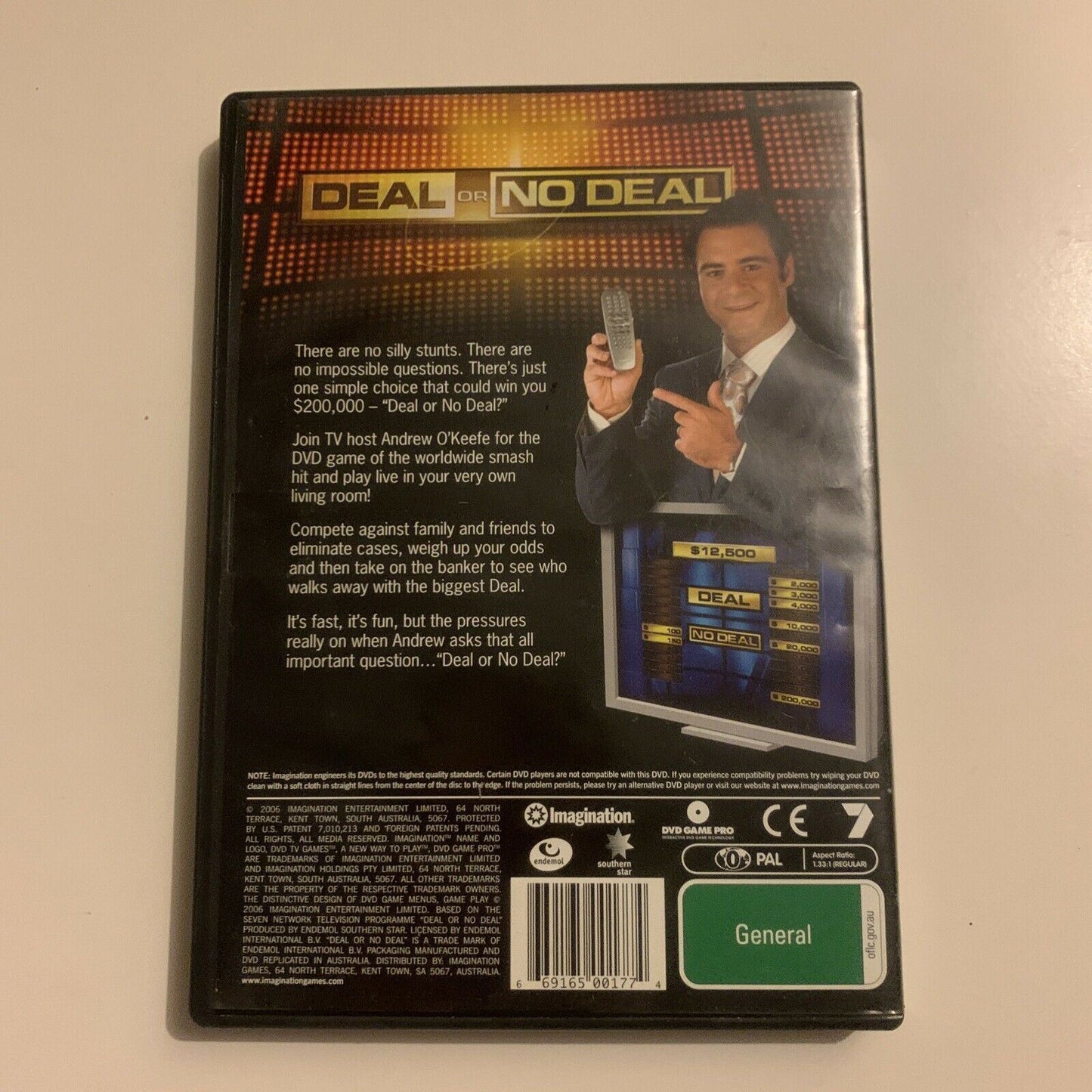 Deal Or No Deal - Interactive DVD Game with Andrew O'Keefe