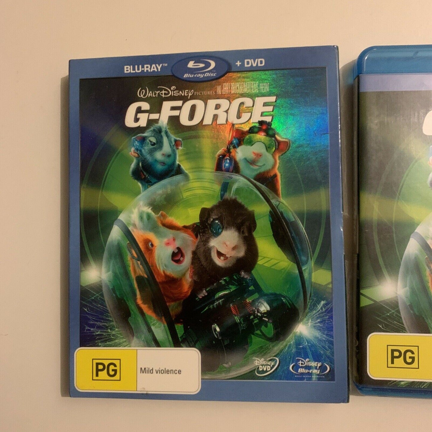 G-Force (Blu-ray + DVD, 2010) Nicolas Cage, Steve Buscemi Region B&C