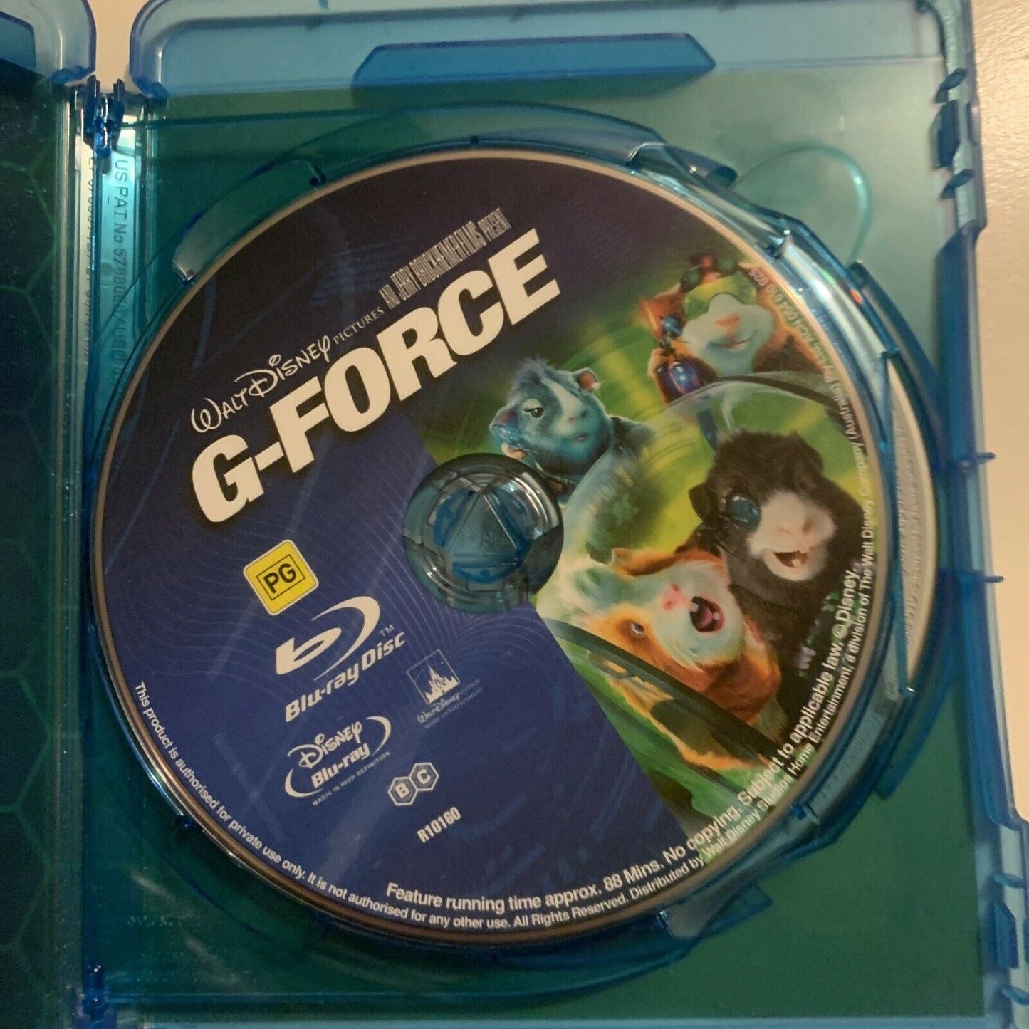 G-Force (Blu-ray + DVD, 2010) Nicolas Cage, Steve Buscemi Region B&C