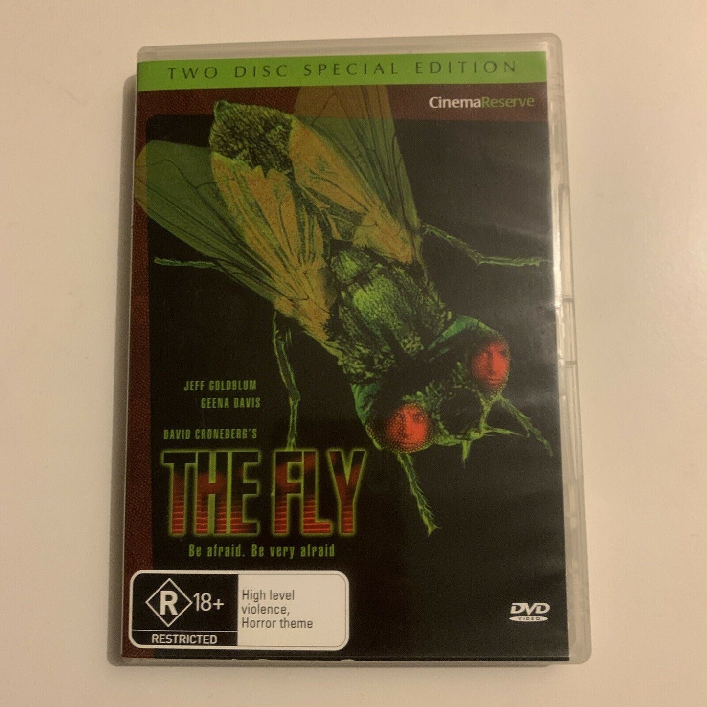 The Fly - 2-Disc Special Edition (DVD, 1986) Jeff Goldblum Region 4