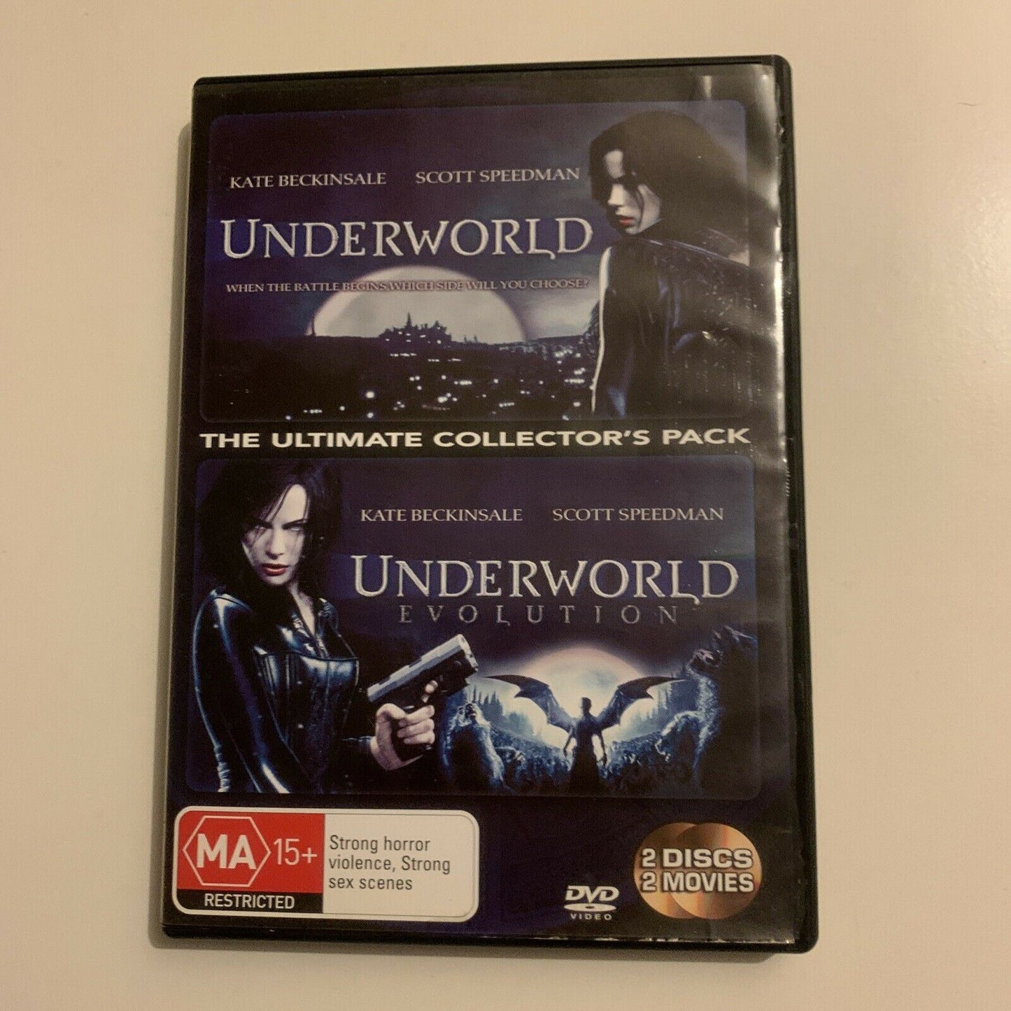 Underworld  / Underworld Evolution (DVD, 2006, 2-Disc) Kate Beckinsale Region 4