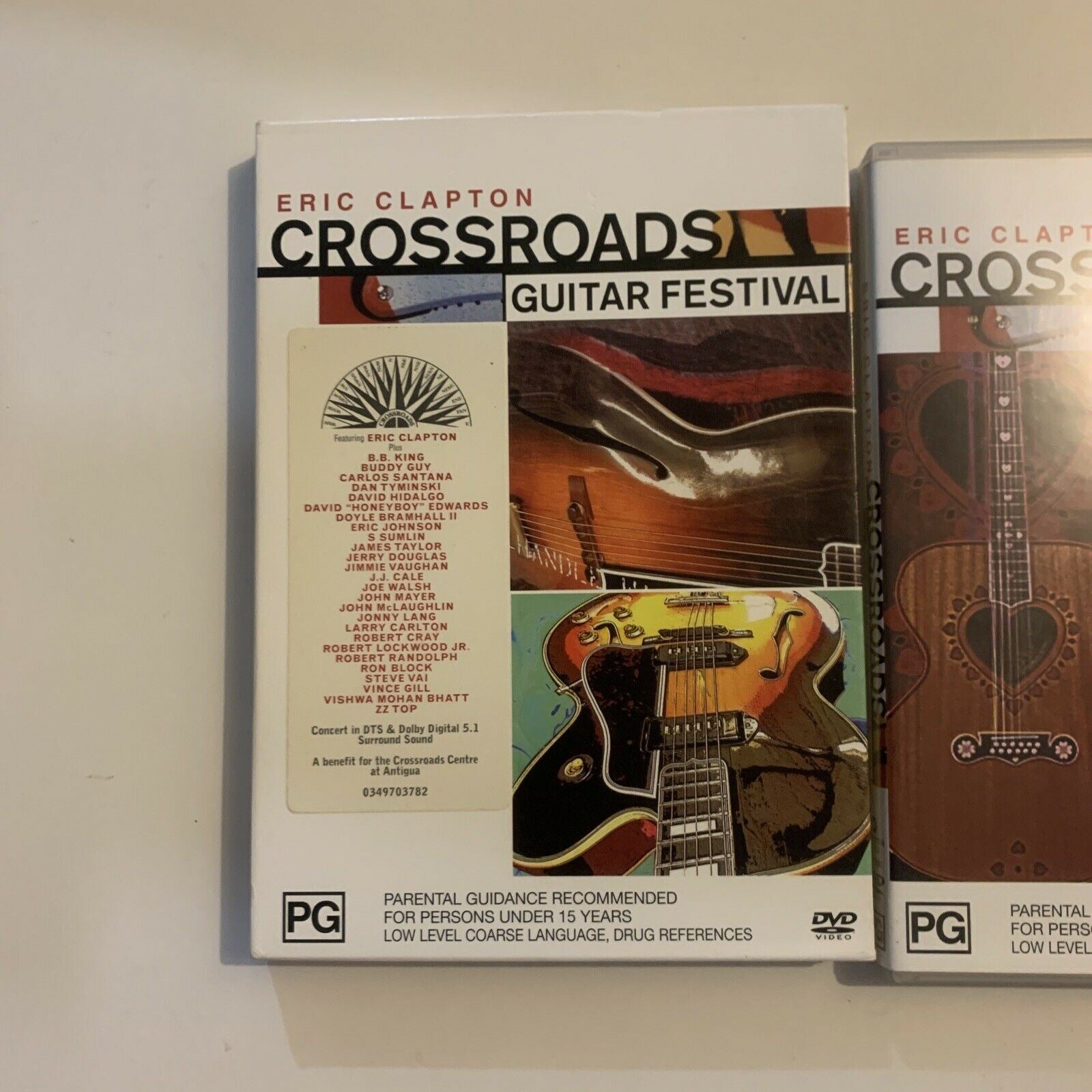 Eric Clapton Crossroads Guitar Festival (DVD, 2004, 2-Disc) Region