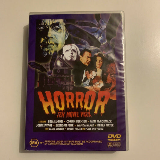 Classic Horror Ten Movie Pack DVDs ~ Bela Lugosi - All Regions
