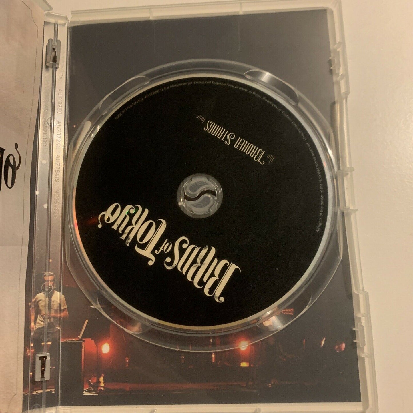 Birds Of Tokyo - The Broken Strings Tour (DVD, 2009) Alternative Rock Music