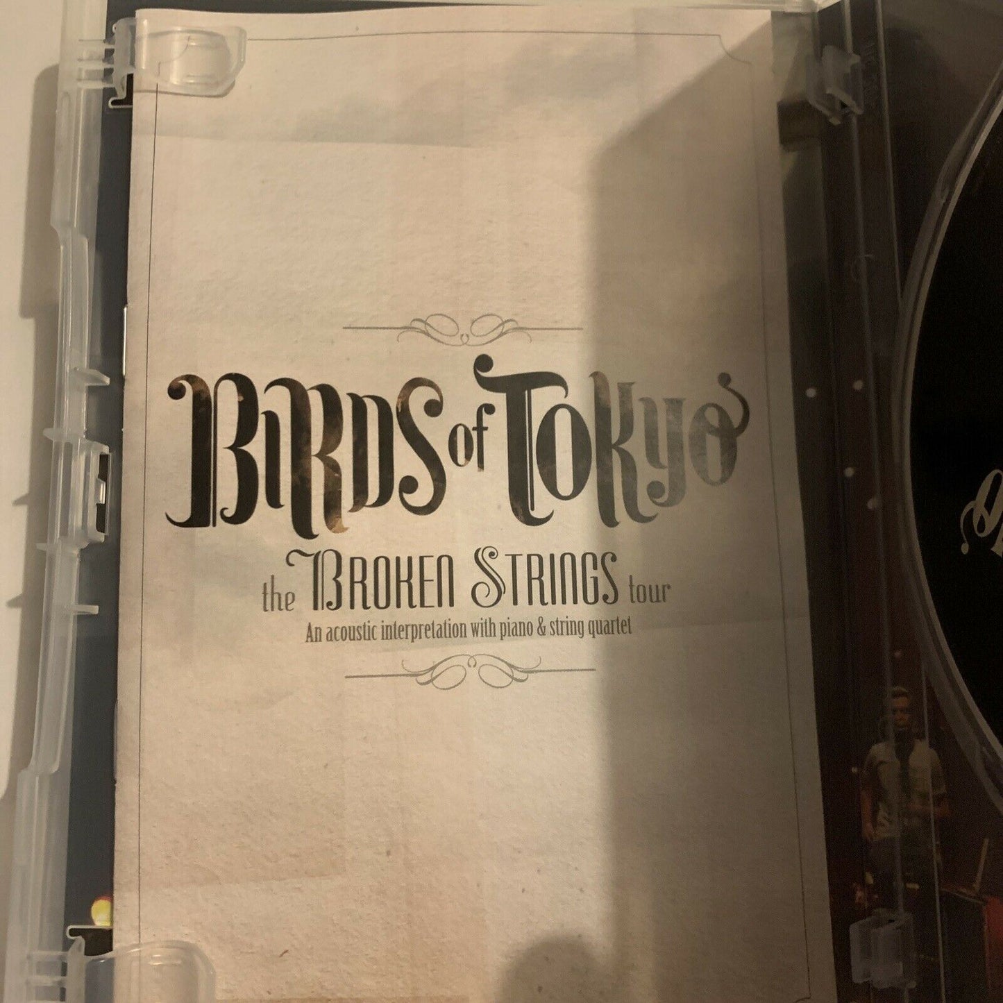 Birds Of Tokyo - The Broken Strings Tour (DVD, 2009) Alternative Rock Music