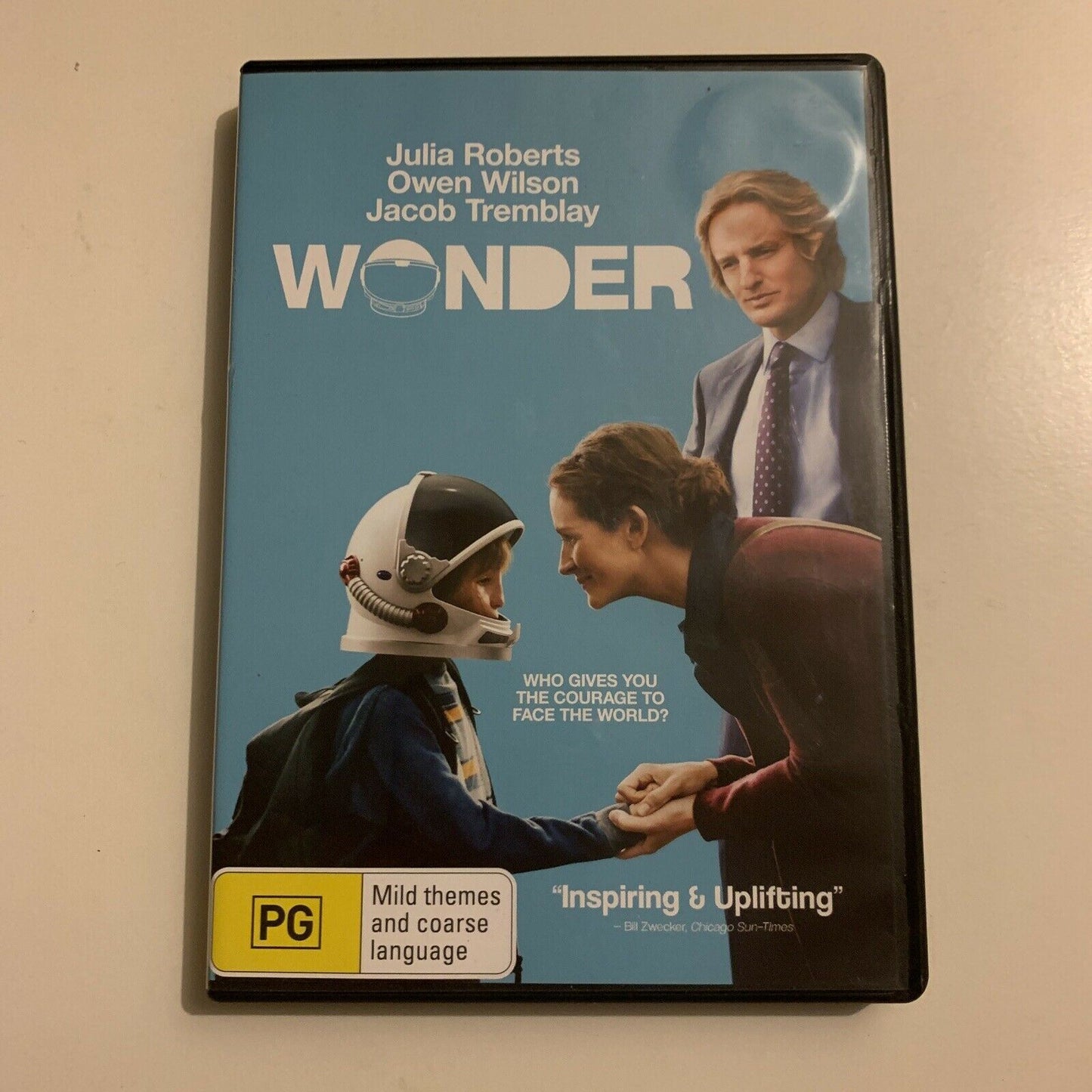 Wonder (DVD, 2018) Julia Roberts, Owen Wilson. Region 4