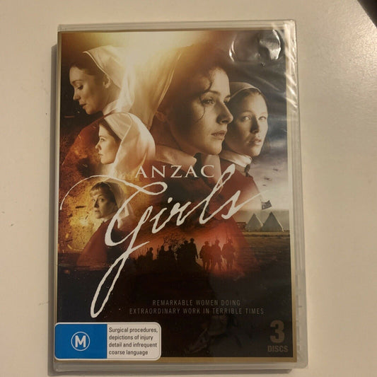 *New Sealed* Anzac Girls (DVD, 2014, 3-Disc) Georgia Flood, Laura Brent Region 4